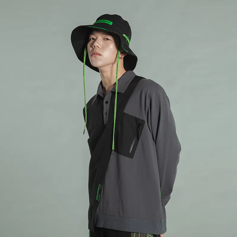 RUNNINWHEEL Polo Shirts Unisex-3