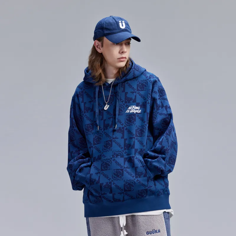 Guuka Sweatshirts Unisex Royal Blue-7