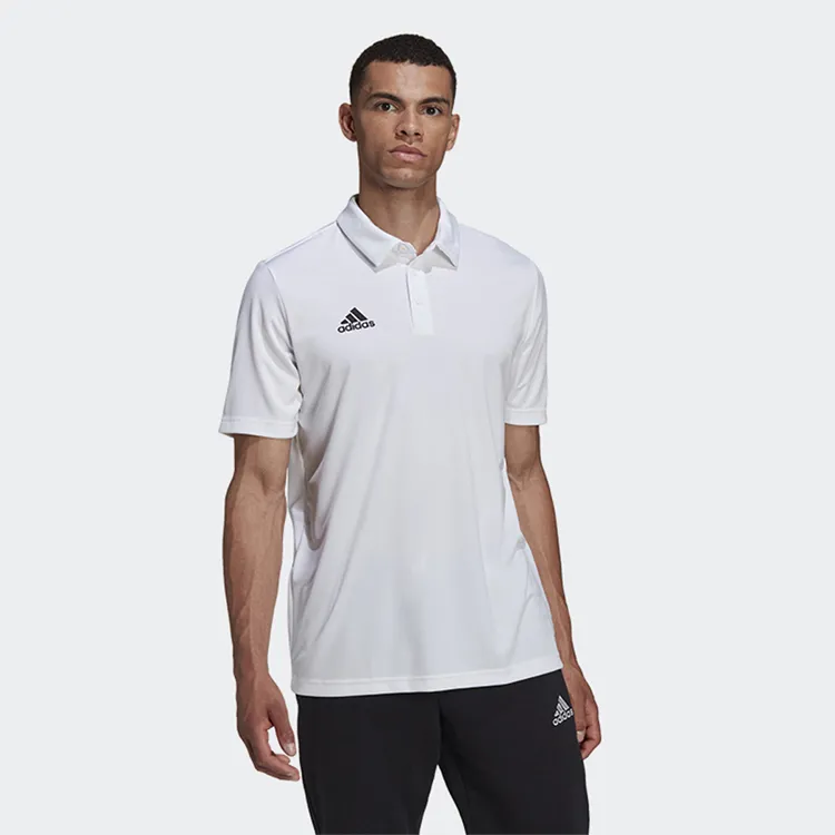 Adidas Polo Shirts Men White-3