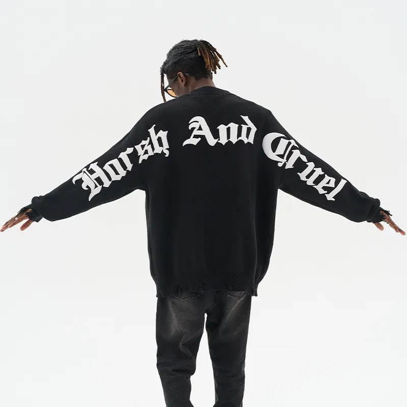 HARSH AND CRUEL Sweaters Unisex-3