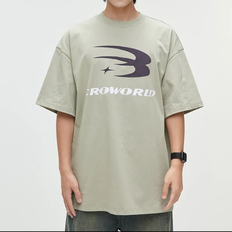 0 CROWORLD T Shirts Unisex-9