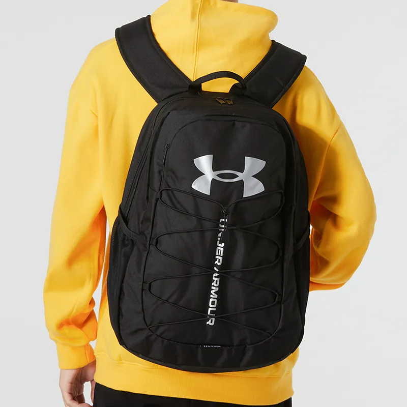 Under Armour Polyester Backpack Regular Unisex Black-3