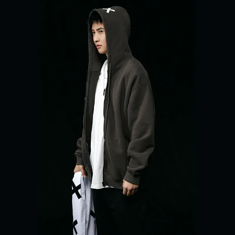 XxDESIGN Sweatshirts Unisex Dark Gray-3