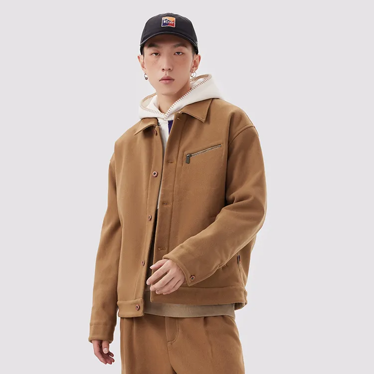 Penfield Loose Fit Workwear Jacket Unisex Khaki-2