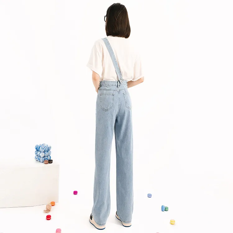 MINCOCROSEPEPPAR Overalls Women's Blue Regular Edition-2