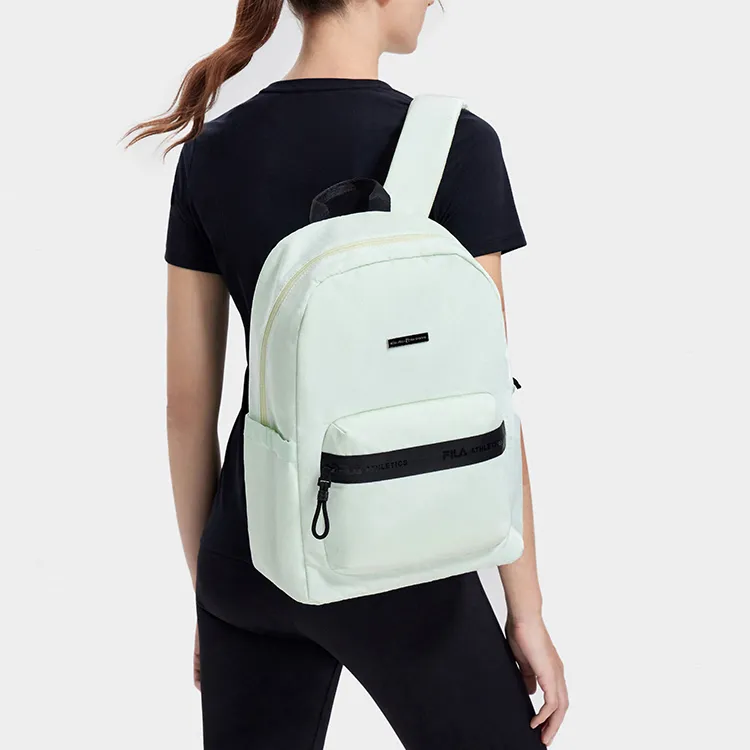 FILA Fabric Sports Backpack Regular Women's Green/Black-4