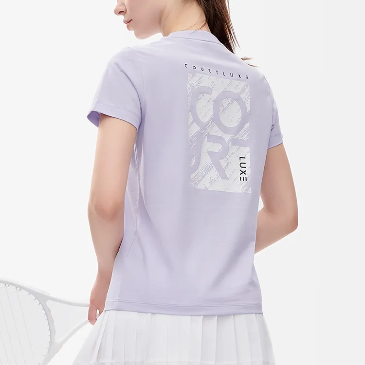 FILA Athletics T Shirt Women's Light Purple-6