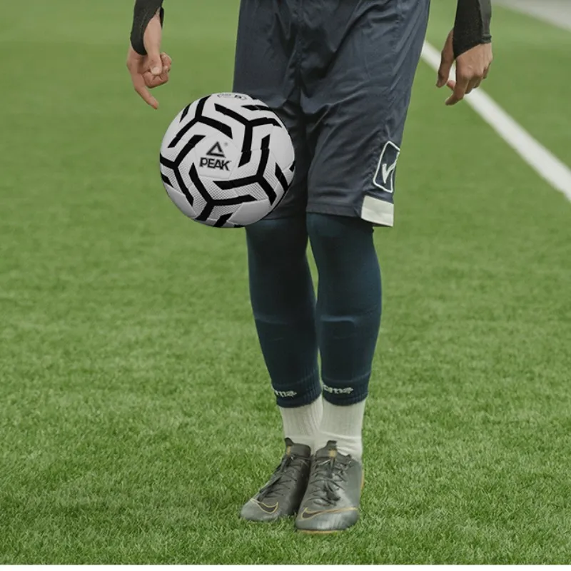 PEAK Size 5 Soccer PVC Machine Stitched Soccer Ball Unisex-3