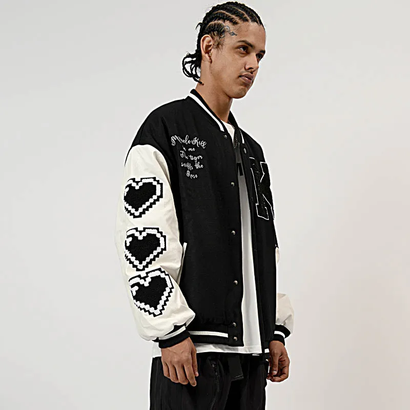 MIRACLE KILL Baseball Jacket Fall And Winter Unisex-9