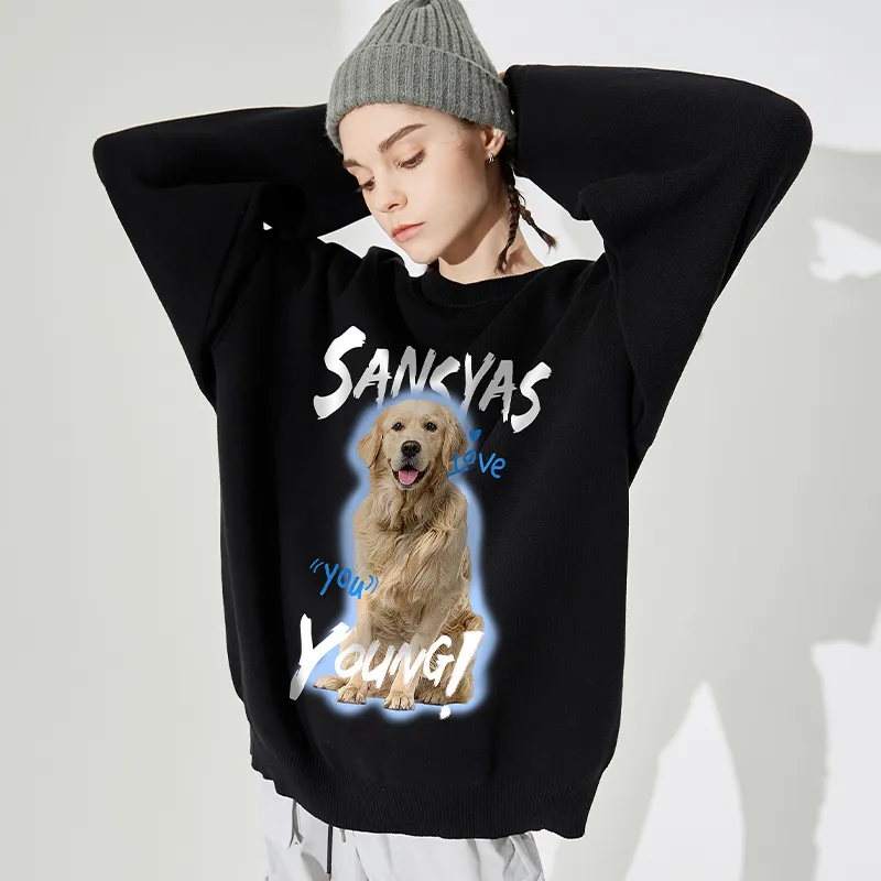 SANSYAS Sweaters Unisex-19