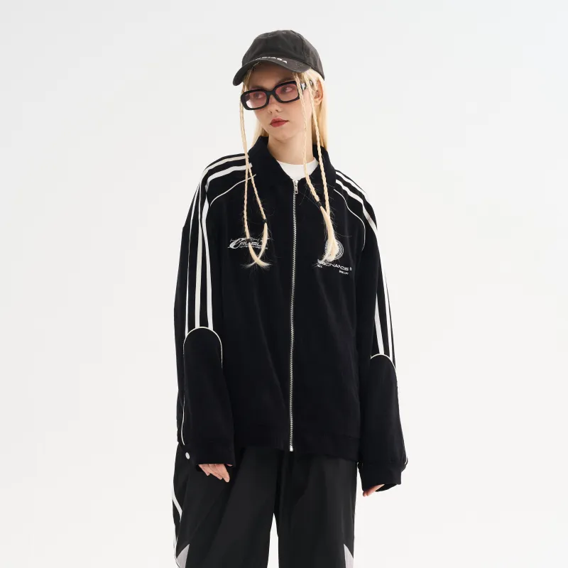 HARSH AND CRUEL Soccer Sports Structure Jacket Unisex-4