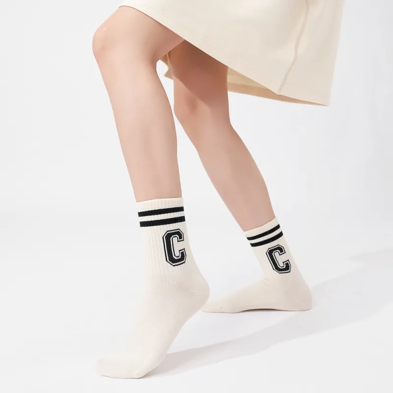 Duanmei Unisex Mid Calf Socks-15