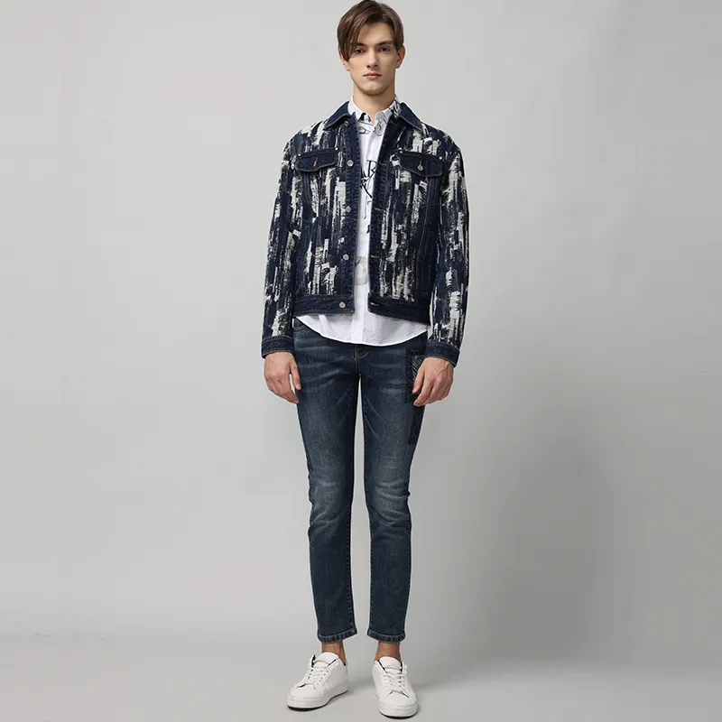 RARE FW22 Denim Jacket Men's Blue-4
