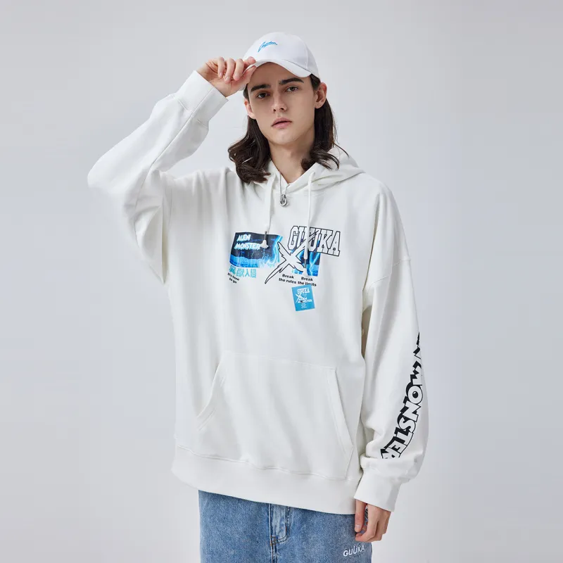 Guuka Sweatshirts Men White-3