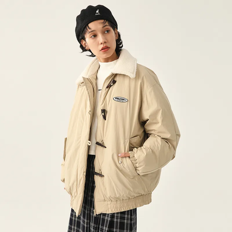 FRLMK Puffer Jacket Unisex Khaki-4