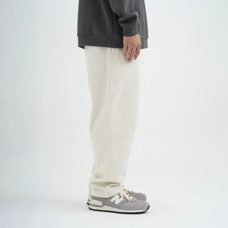 TBALLERBRAND FW22 Straight Casual Pants Men's Ivory-4