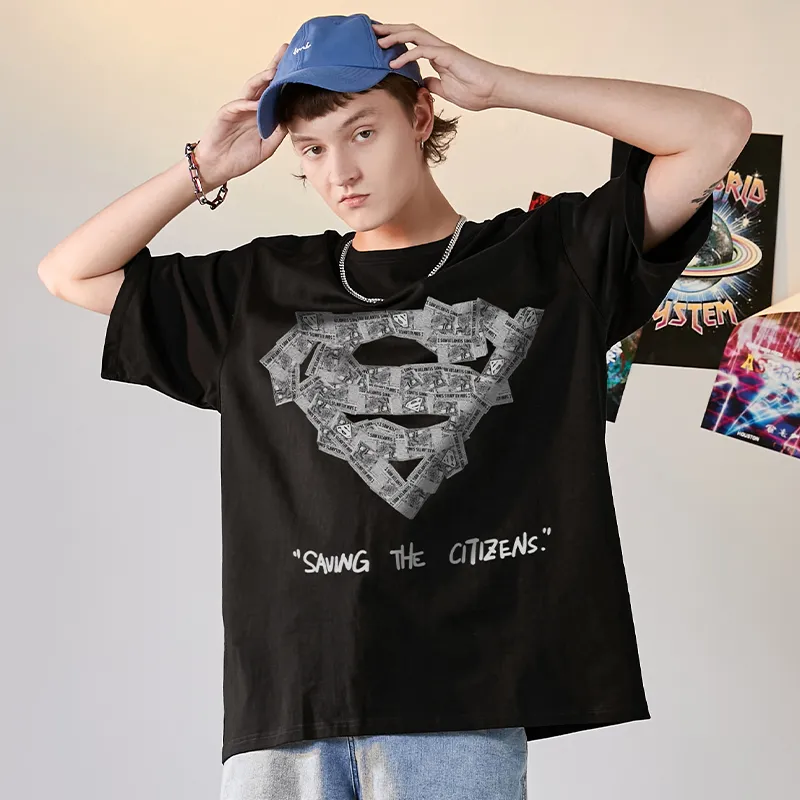 SANSYAS x Superman T Shirt Unisex-3