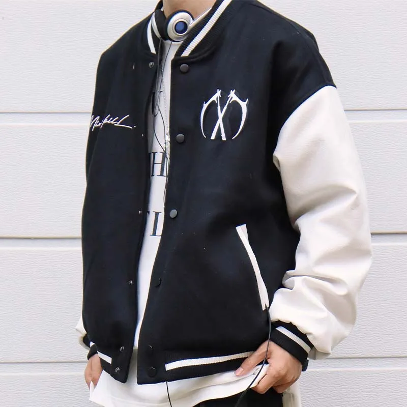 MIRACLE KILL Jacket Unisex Black White-4