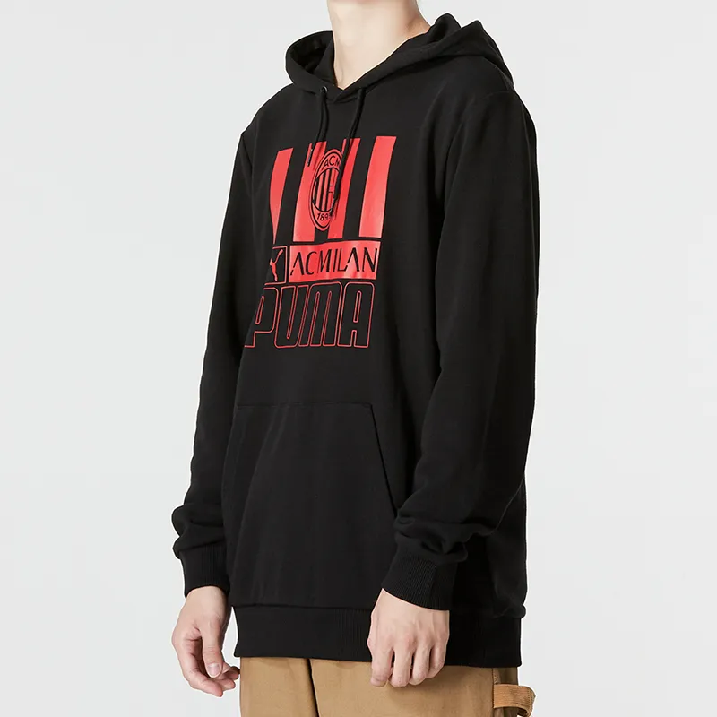 PUMA AC Milan Sweatshirts Men Black-3