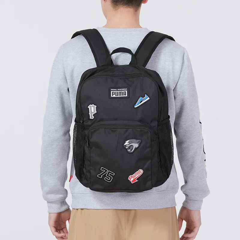 PUMA Fabric Backpack Regular Unisex Black-3