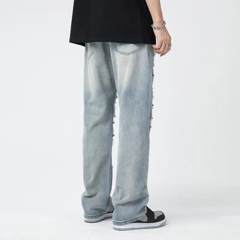 Jaslcs Jeans Unisex Vintage Blue-4