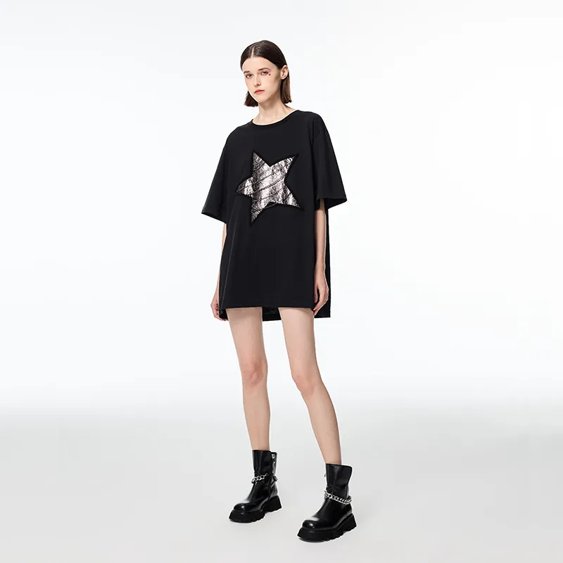 YLDP T Shirts Unisex Black-3
