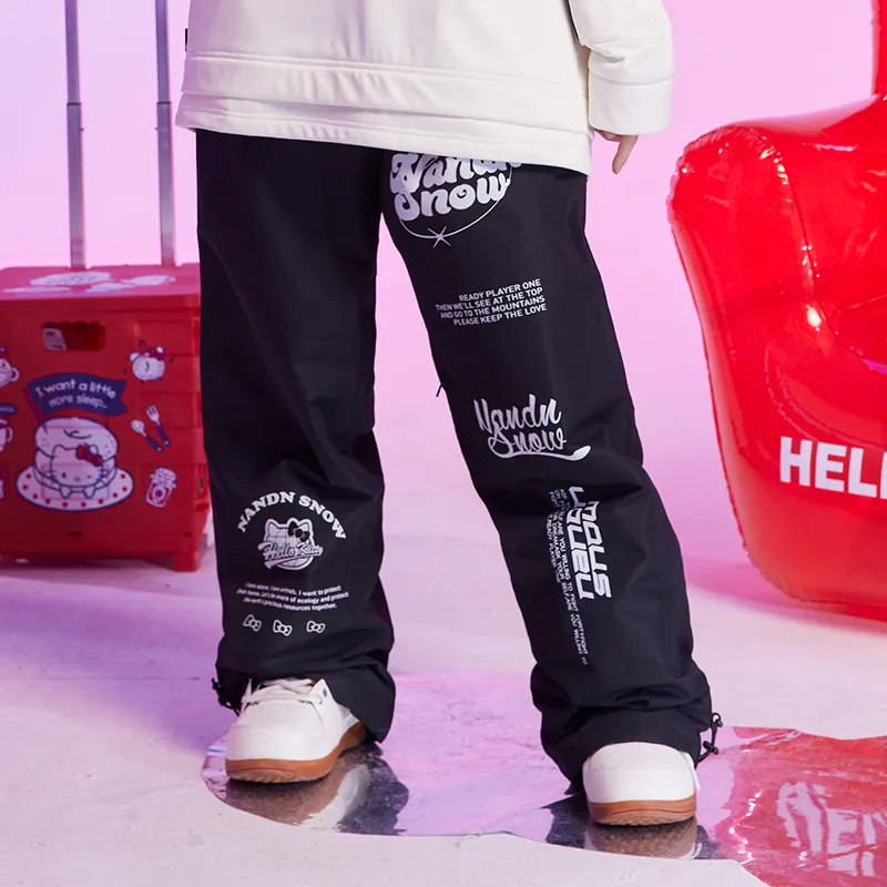 Sanrio X NANDN NANDA X Cinnamoroll Ski Pants Unisex-1