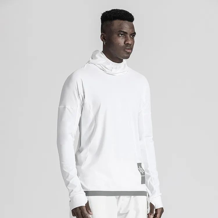NORVINCY Comfortable And Breathable Sweat Wicking American Style Long Sleeved T Shirt Unisex-8