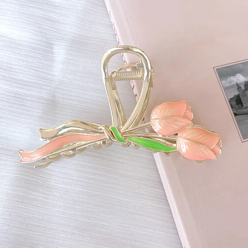 SENDME Hair Clips Women's Korean Gentle Style Hair Clip Three Piece Set-1