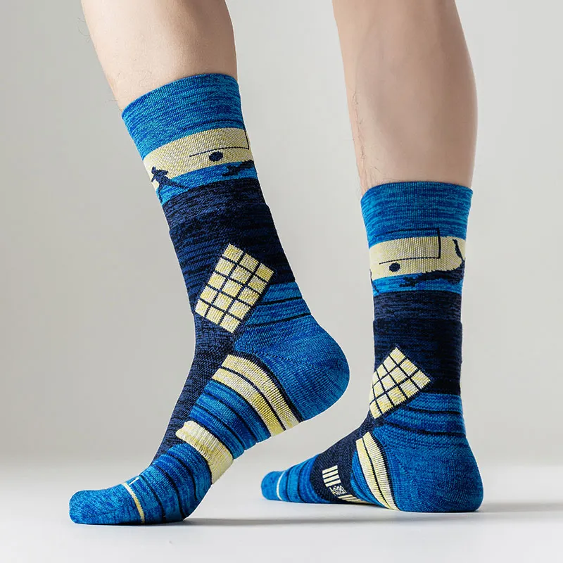 MIIOW Unisex Basketball Socks-17