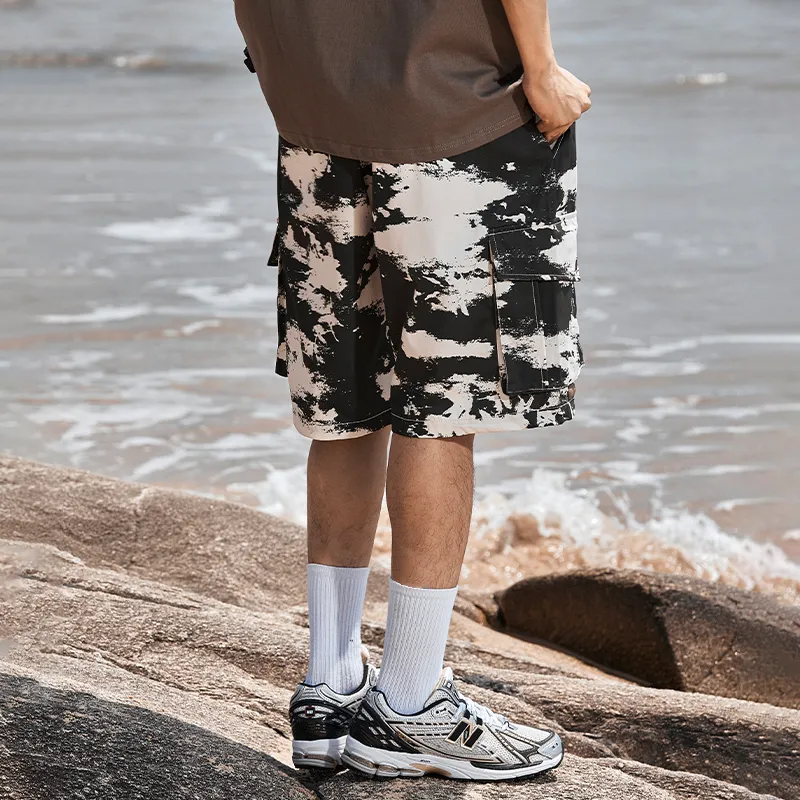 AMBER LIGHT AMBER LIGHT Mountain Outdoor Casual Shorts Unisex-4