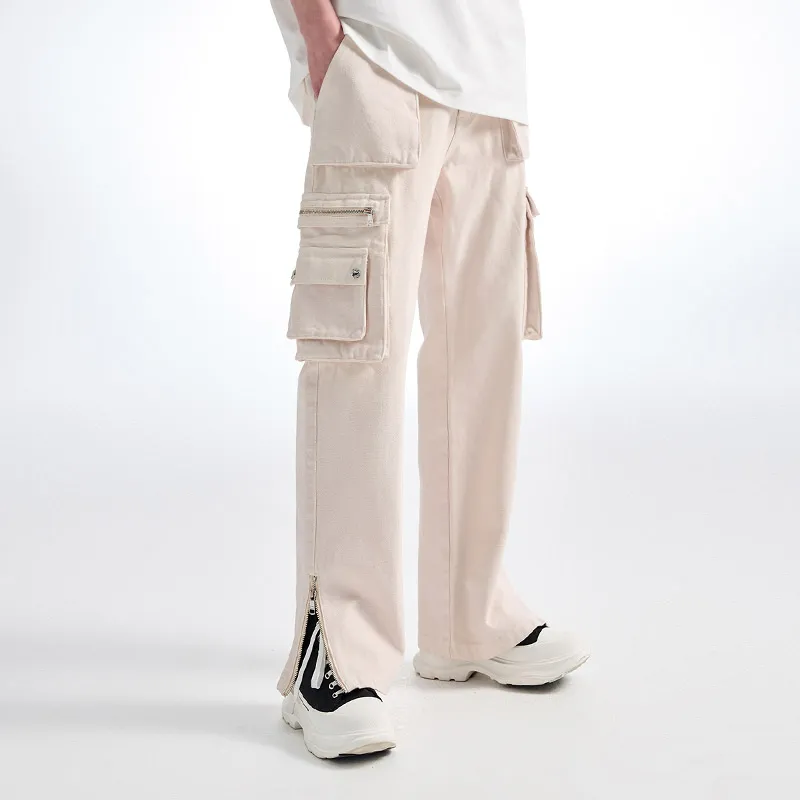 YLDP Jeans Unisex Ecru-4