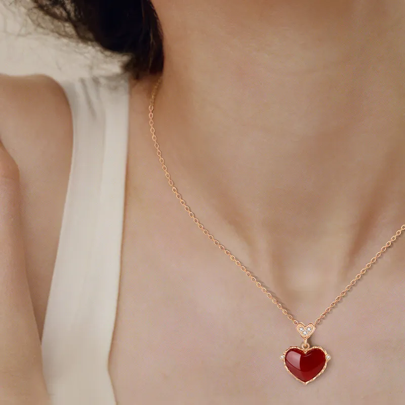 WINY Jade Necklaces Women's-7