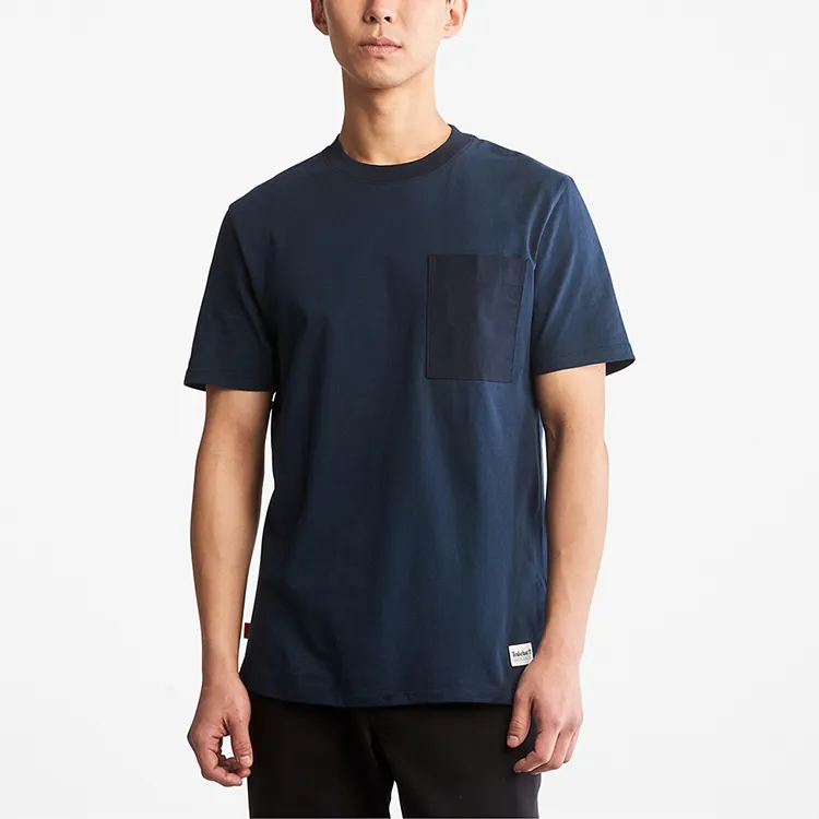 Timberland T Shirt Men's Dark Sapphire-4