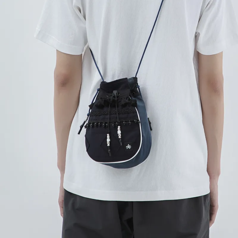 The MAD HATcher Polyamide Drawstring Bag Shoulder Bag Crossbody Bag Unisex Multicolor-10