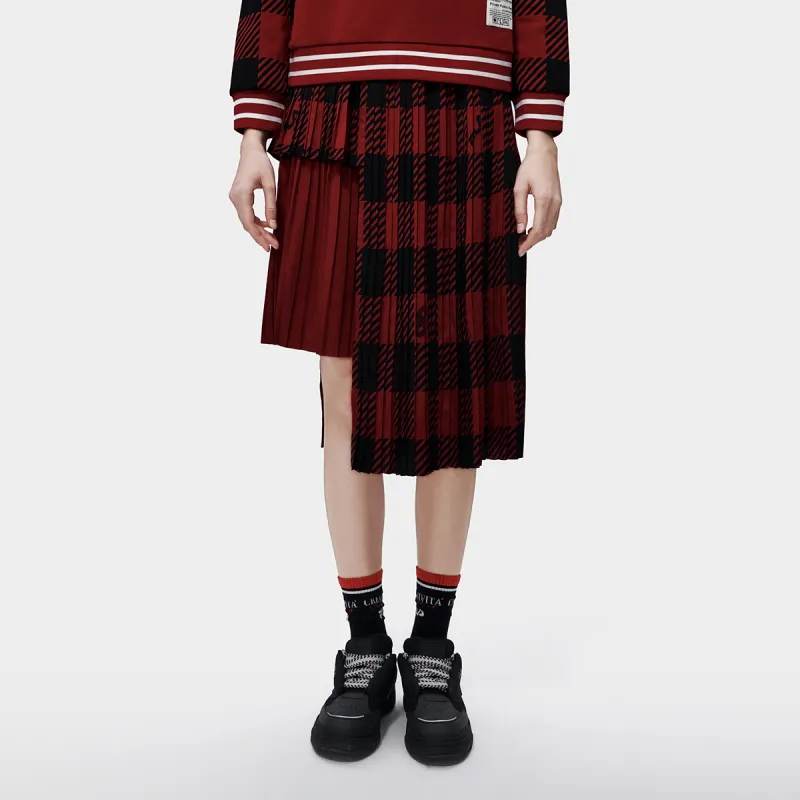 FILA x Mihara Yasuhiro FILA X MIHARA YASUHIRO Casual Long Skirts Women's Rhythmic Red-2