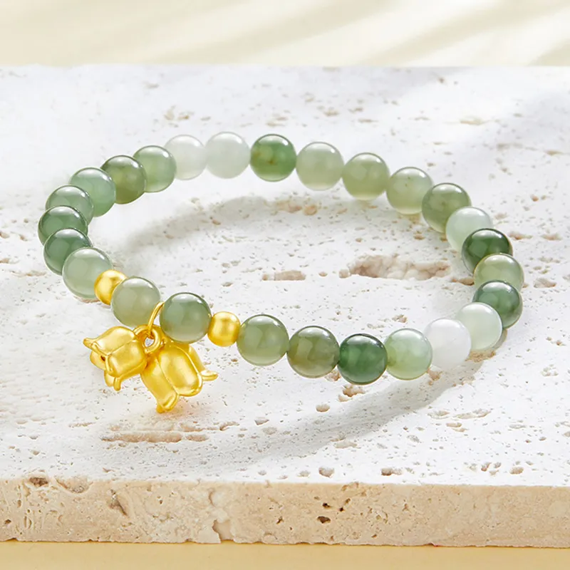 LOVING Hetian Jade Bracelets Women's-3