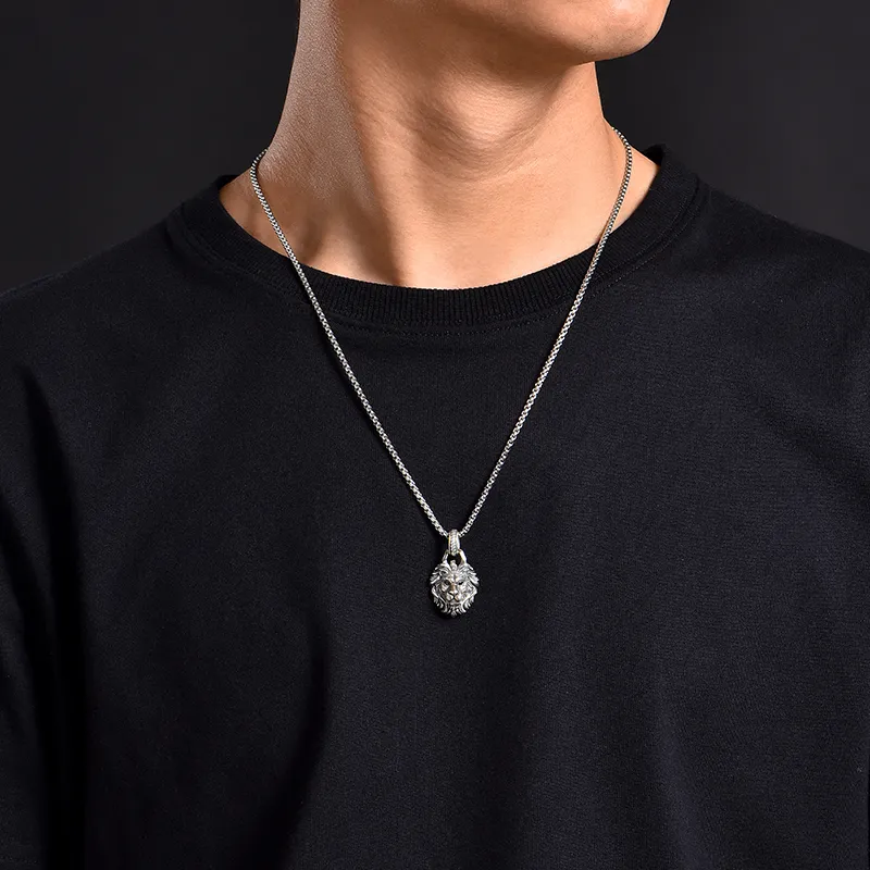 IDEAGEMER Necklaces Men-7