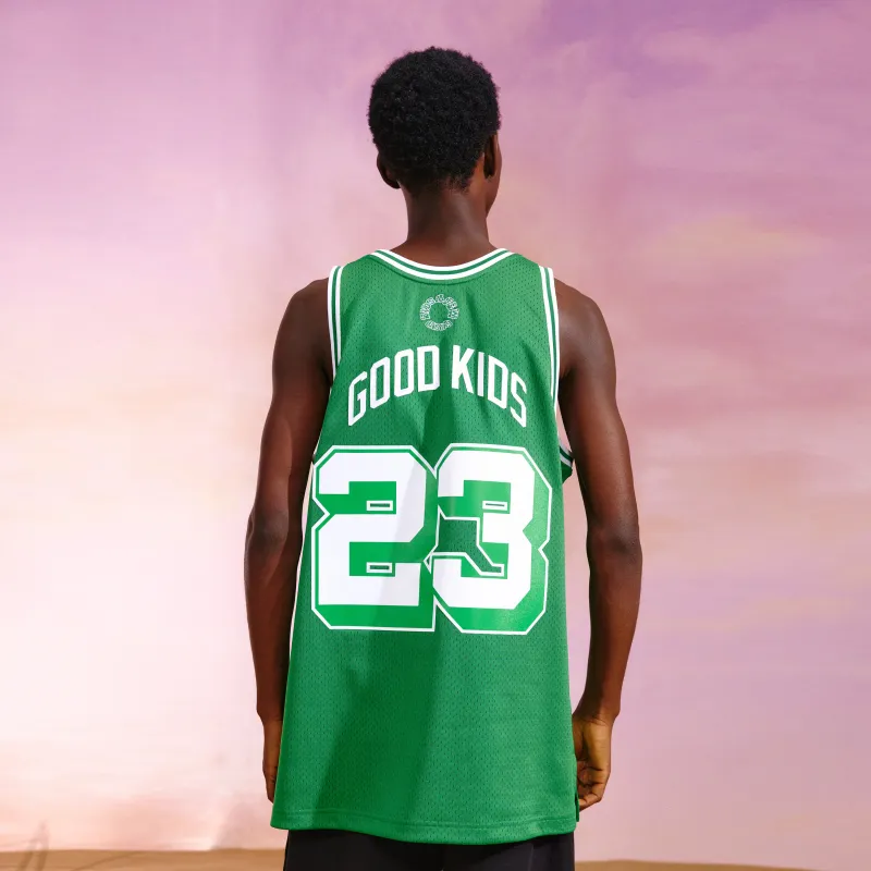AFGK Basketball Jerseys Unisex Green-4