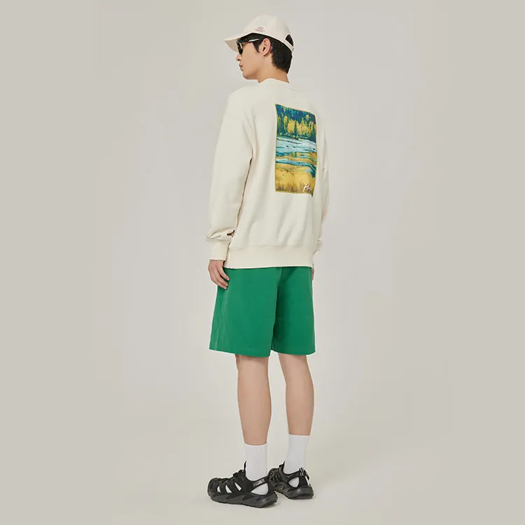 Penfield Casual Shorts Men Medium Green-3