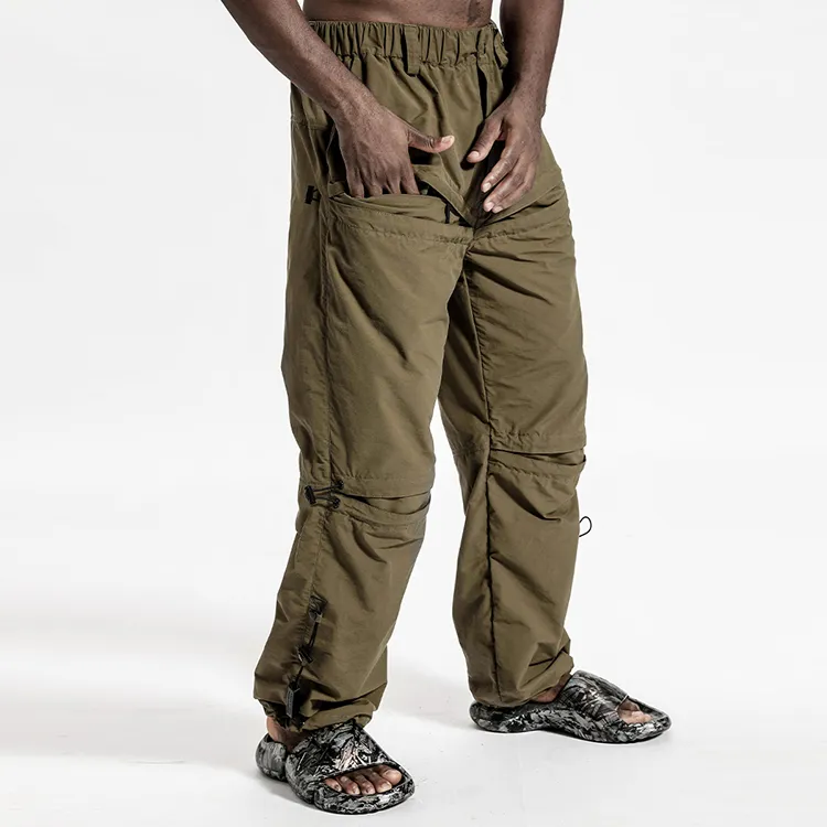 NORVINCY Western Trendy Deconstructed Style Knitted Sweatpants Unisex-7