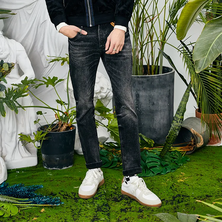 DAVID NAMAN Jeans Men Black-2