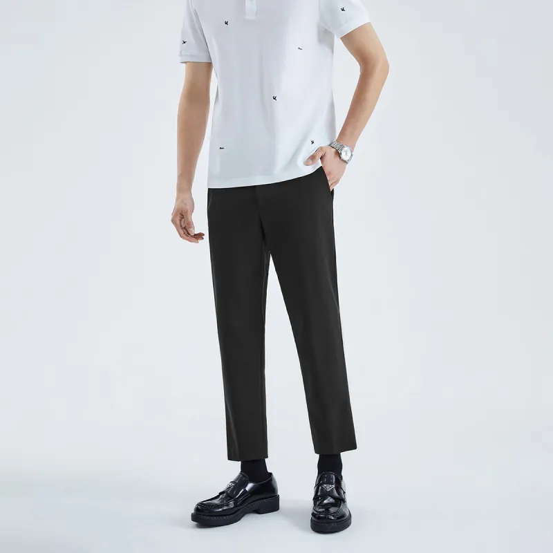 PEACEBIRD MEN Suit Trousers Unisex Black-2