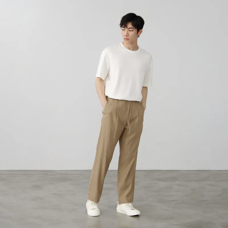 A.B.X Summer Thin Ankle Length Casual Pants Men's-7