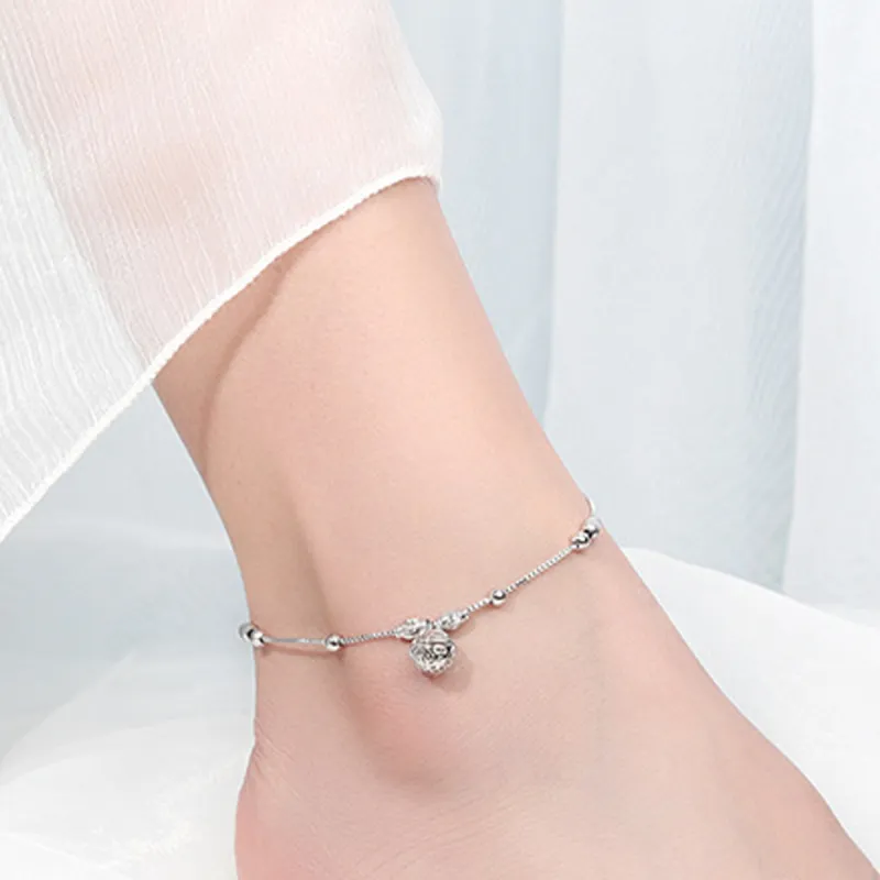 PIARA Anklets Women's Silver-1