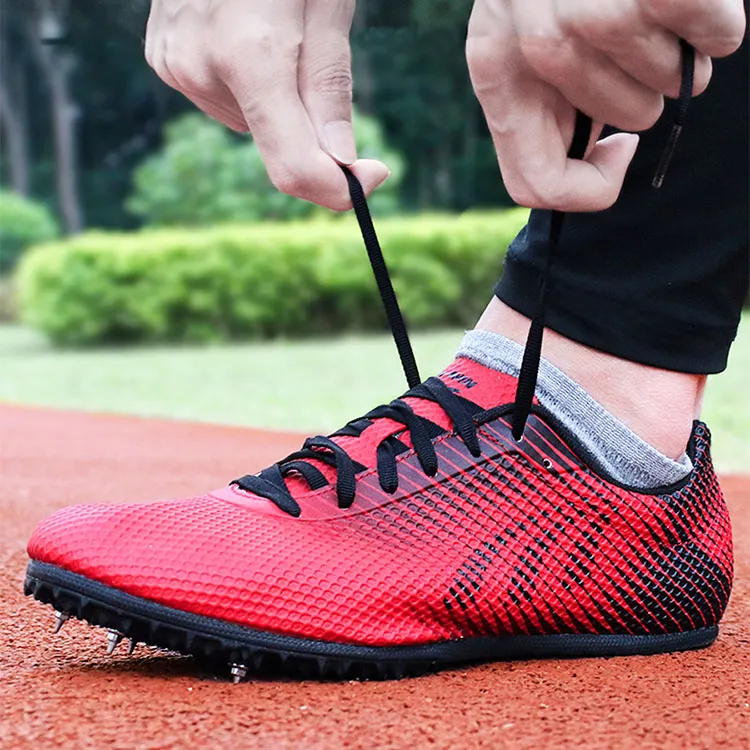 DO WIN Anti Slip And Wear Resistant Lightweight Low Top Running Shoes Unisex Red-5