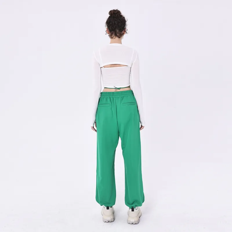 ASWZ Straight Moderate Casual Pants Fall Women's-7