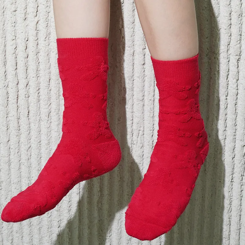 TOOCI Unisex Mid Calf Socks-1
