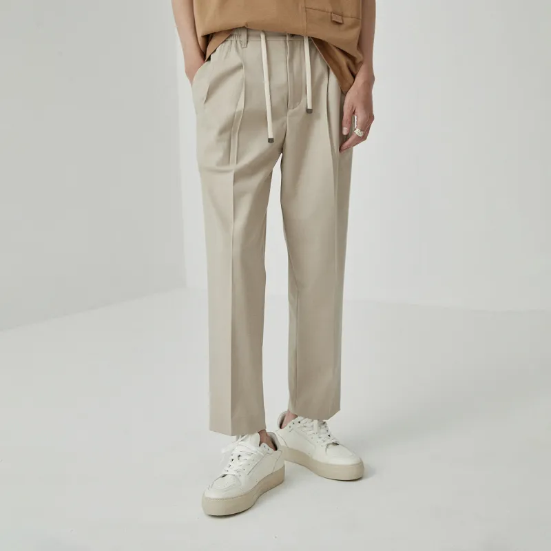 NANS STUDIO SS22 Straight Casual Pants Men's-5