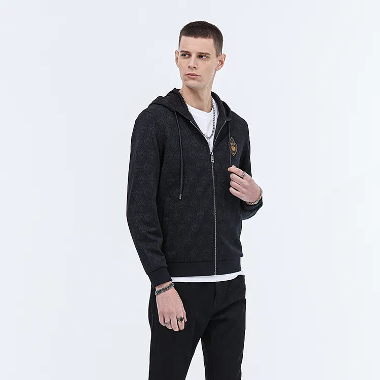 DAVID NAMAN Sweatshirts Men Black-6